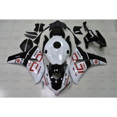 CBR 1000 RR 2008 - 2011 Fairing Fireblade 09 10 Bodywork Fireblade 2009 White Black Plastic Fairings