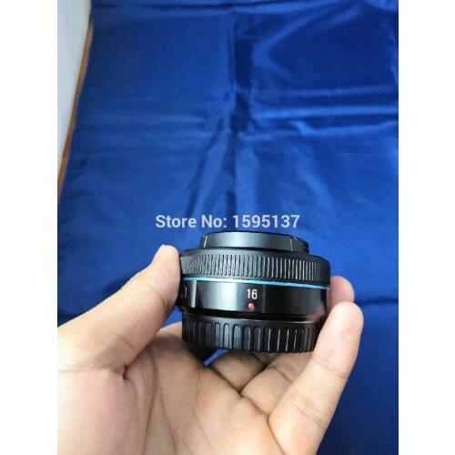 For Samsung 16mm F2.4 Lens for Samsung NX20 NX100 NX1000 NX110 NX1100 NX200 NX2000 NX300 NX300M NX3000 (second-hand)