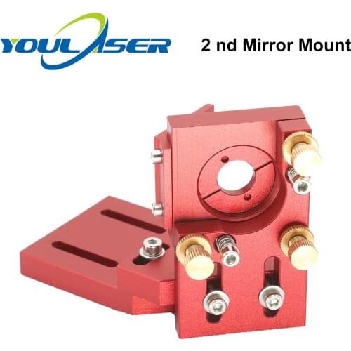 CO2 Second Red Mirror Mount Mirror 25mm Integrative Mount For Lase Cutting Machine