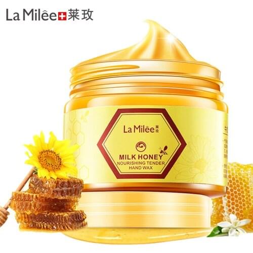 LAMILEE Milk Honey Hand Mask Hand Care Moisturizing Whitening Skin Care Exfoliating Calluses Hand Film Hand Cream 110g/150g