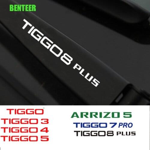 4pcs Car Windshield Wiper Sticker For For CHERY TIGGO 2 3 4 5 7 8 PRO PLUS ARRIZO 5 Auto Accessories