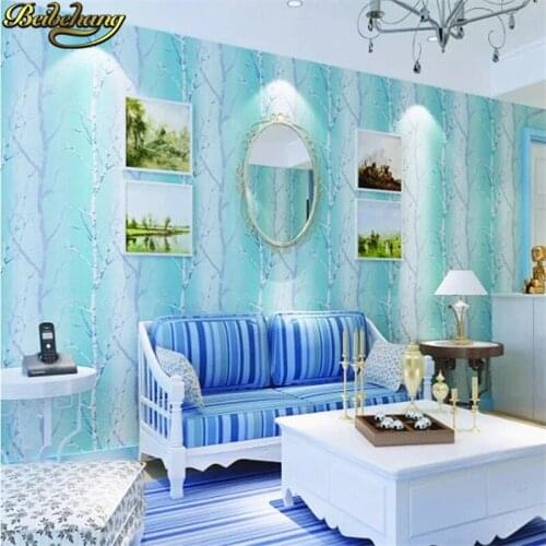 Beibehang KTV Branch tree trunk birch wallpaper for walls papel de parede 3d Wood Wall paper Roll For TV Background home decor