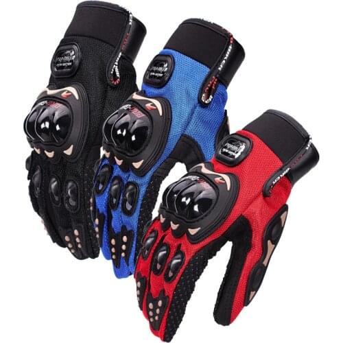 Pro biker Motorcycle gloves for women men full finger riding motor gloves luva motocicleta sport gloves M/L/XL/XXL motocross eld