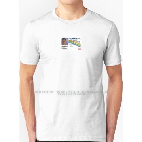 Superbad Fake Id License T Shirt 100% Pure Cotton Superbad Mclovin Funny Jonah Hill Comedy Hawaii Michael Cera Cool Film Fogell