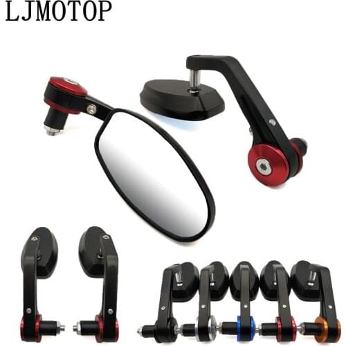 Universal Motorcycl Handle Bar End Rearview mirror 7/8" For aprilia RSV4/RSV4 FACTORY SHIVER / GT TUONO / R TUONO V4R/FactoRy