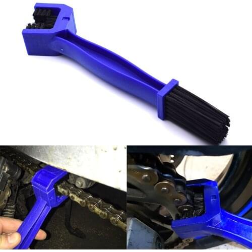 Universal Cycling Motorcycle Chain Cleaning Dust Remover Gear Garbage Tool For Honda Suzuki YAMAHA MT07 FZ7 MT09 FZ9 FZ1 XJ6 FZ6