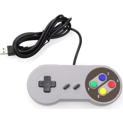 USB Controller Gaming Joystick Gamepad Controller for Nintendo SNES Game pad for Windows PC For MAC Computer Control Joystick