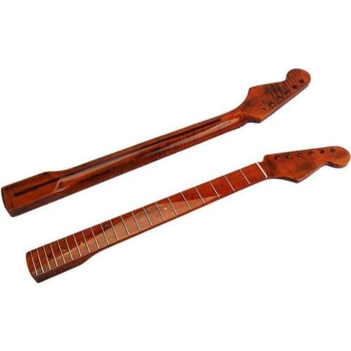 Vintage Maple Guitar Neck 21 Fret Fingerboard Fretboard for ST Strat p1