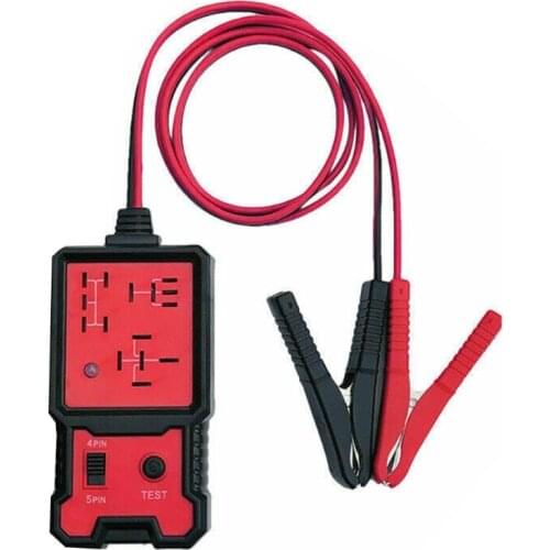12V Electronic Automotive Relay Tester Universal For Cars Auto Battery Checker 77HF
