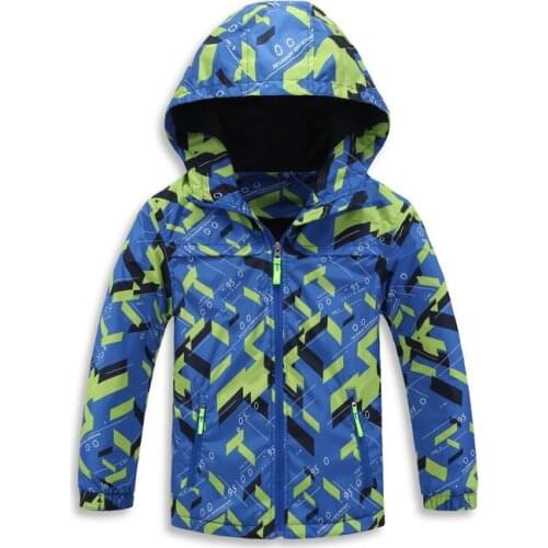 2020 Children Hiking Jackets Polar Fleece Autumn Children Outerwear Coat Sporty Kids Clothes Waterproof Windbreaker Boys Tops