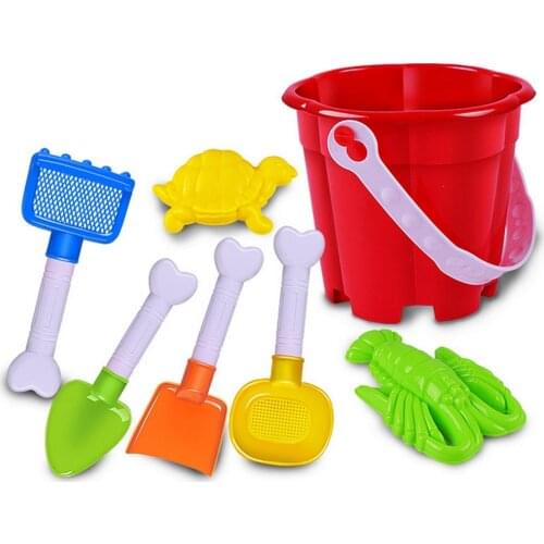 7 pieces/set kids beach toys Sand Playing Tools summer style Bath toys play in water toy for Baby play house