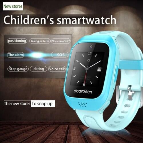 Abardeen N200 Bluetooth smartwatch kids wifi IP67 Waterproof GPS kids safety smart baby watch Camera support Android & ios