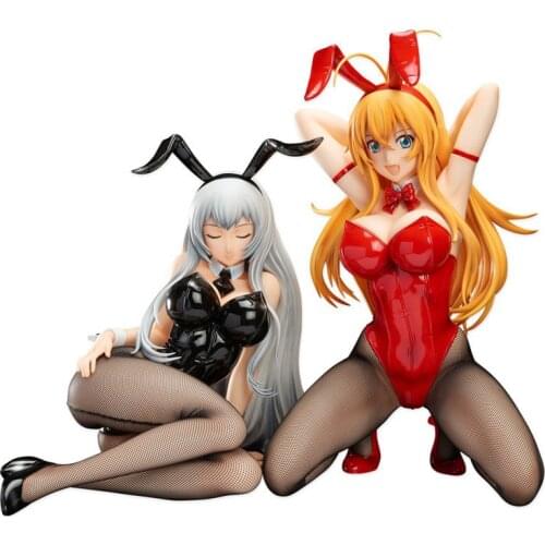 Anime Figures Ikkitousen Sunbofu Sonsaku Hakufu Kanu Unchou Bunny Ver Action Figure 1/4 Scale PVC Figure Collectible Model Toys