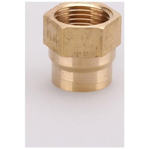 Water Pipe Fittings 1 Piece Brass Copper G 1/8'' 1/2" 3/4" 1" Thread Variable Diameter Internal Inner Wire Outer Male Reducer