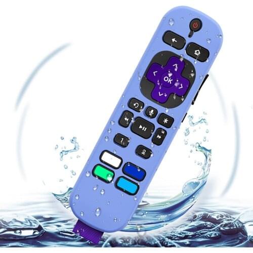 Hot Sale Silicone Protective Case Cover ForRoku Voice Remote Pro Remote Holder Skin Sleeve Shockproof Dustproof Cover