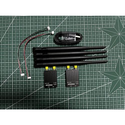 Instock RCMOY RFD900X Metal Shell UAV Data Transmission Radio Long-Range Module For PIXHAWK PIX Flight Control
