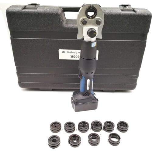 Hydraulic Hand Compression Tool Crimping 16-300mm2 EP-300K Battery Copper Cable Lugs Crimp Tool