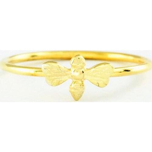 Classic Insect bee Ring Cute Animal Three Colors Are Available Wholesale