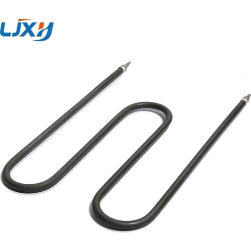LJXH Green Dry Heating Element 230V 1200W Double U/W/M Shape Tubular Pipe 304 Stainless Steel Water Electric Heater