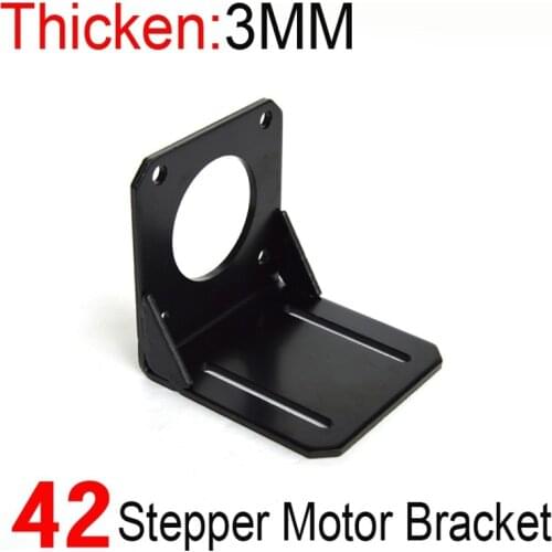 NEW 1pcs 42 Stepper Motor Bracket NEMA 17 Mounting L Bracket Mount 42 series Stepper Motor 42 stepper motor mounts