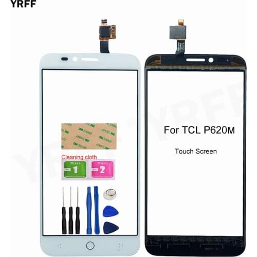 Front Glass Touch Panel Sensor For TCL P620M Touch Screen Digitizer Lens Repair Parts