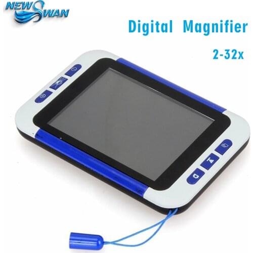 2-32x 3.5Inch Handheld Portable Video Digital Magnifier Electronic Reading Aid Low Vision