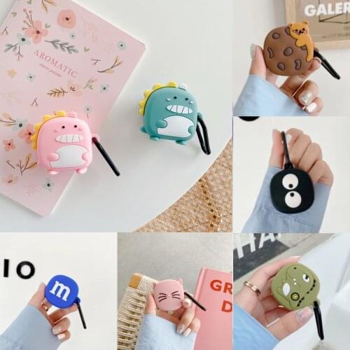 Cute Cartoon For Baseus WM01 TWS Silicone Wireless Headphone Case Earphone For Baseus WM01 Cover Accessories Protective Bags