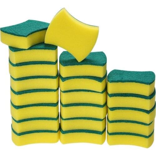 10 Pack Multi-Use Heavy Duty Scrub Sponge Extra Thin Magic Cleaning Sponges Eraser Sponge For Kitchen Bathroom Furniture Leath