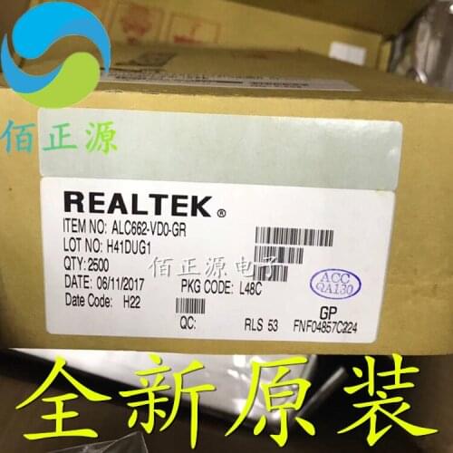 100% Original In Stock New ALC662-VDO-GR ALC662 QFP48 IC