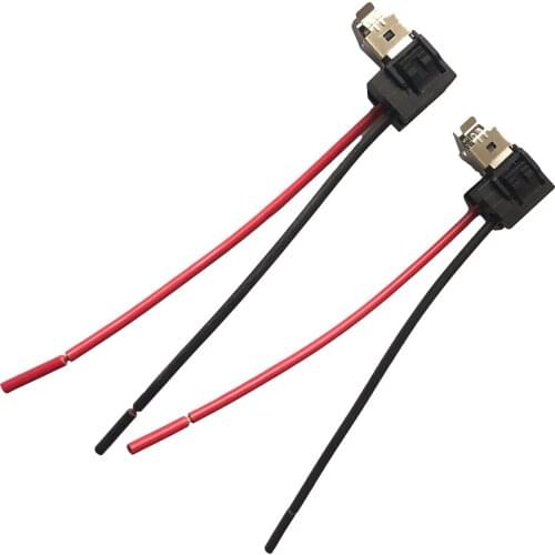 Headlight Socket Harness Headlights Lamp Bulb Sockets Wiring Harness Connector Plug Adapter Line Car Headlight Socket Adapters