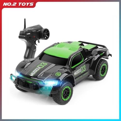 Remote Control Car 25KM/H 2.4G RC Car High Speed Four-Wheel LED Light Climbing Buggy Racing Drift for Boys Girls Gift