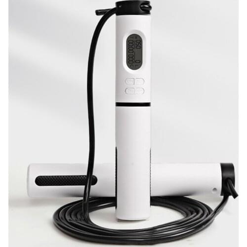 Wireless Skipping Rope Speed Jump Rope Crossfit Anti-Slip Handle Calorie Consumption Fitness Body Building Exercise Jumping Rope