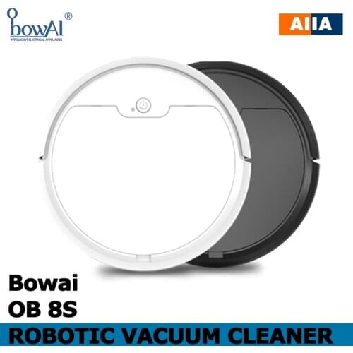 Bowai Smart Robot Vacuum Cleaner 1600pa Suction App Control1500mah 55db High Quality 3-in-1 Intelligent Robots For Home