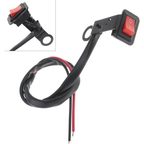 Black Fixed Wiring Harness Lgnition Switch for Motorcycle / Electric Vehicles Automobiles Cars SUV