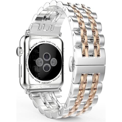 Correa for apple watch applewatch i watch bands 38 mm band 42mm strap Series 5 4 3 40 44 mm wriststrap link bracelet correas