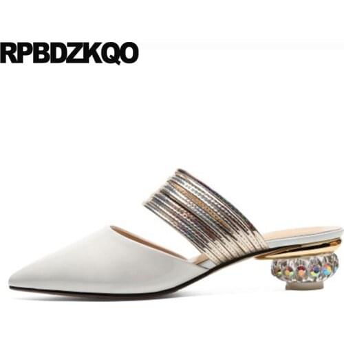 Leather pumps low heels beige shoes 10 42 block luxury 2019 11 43 big size sandals patent mary jane pointed toe ladies genuine