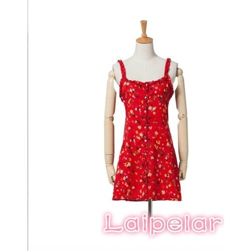 Summer Dress Women Off Shoulder Vintage Mini Boho Ruffle Sexy Dress Black Red Floral Beach Party Dresses Elegant Vestidos