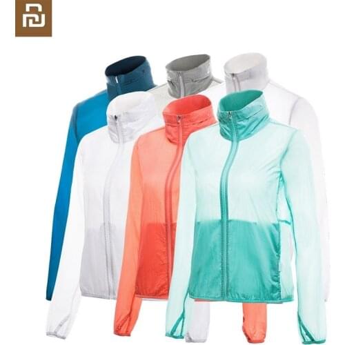 New Anti light summer outdoor sunscreen skin clothing Women Men Sun Protection Coat raincoat Sport UV Breathable sportswear
