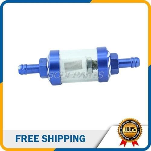Wholesale CNC Universal Gas Fuel Filters Oil Filter For Scooter go kart Dirt Bike Pit Bike ATV Motorcycle