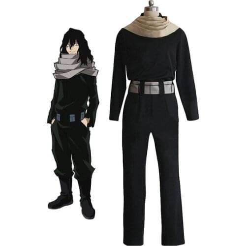 Boku no Hero Academia My Hero Academia Eraserhead Shota Aizawa Cosplay Costume Wig For Adult Men Boy
