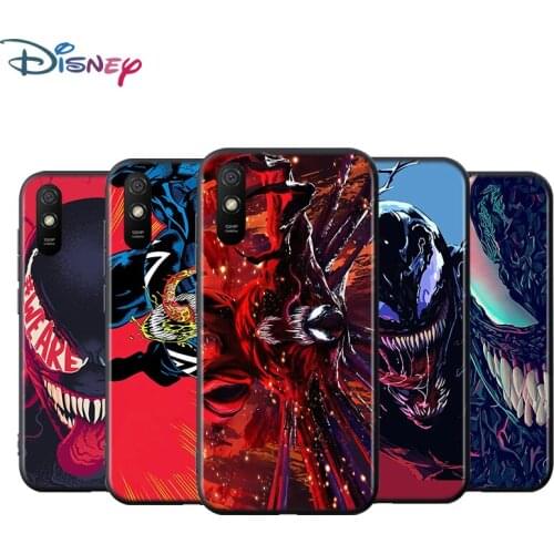 Superhero Venom For Xiaomi Redmi 9T 9I 9AT 9A 9C 9 8A 8 7A 7 6A 6 5A 5 4X PRO Prime Plus Black Soft Phone Case