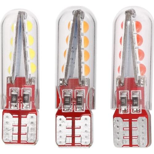 LED Car Bulb T10 3030 8-SMD Auto Interior Map Reading License Plate Clearance Marker Light Bulb Auto Accessories