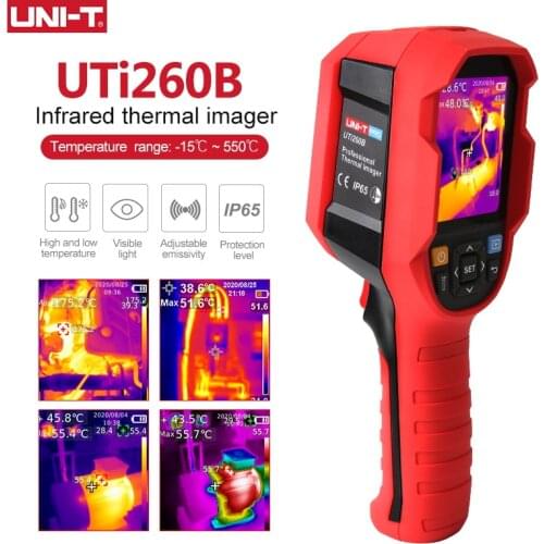 UNI-T UTi260B HD 256 x 192 Pixels Industrial Infrared Thermal Imager Camera Temperature Imaging Circuit Electrical Maintenance