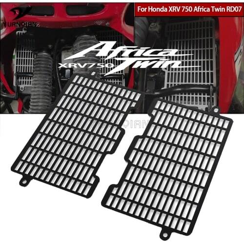 Motorcycle Radiator Guard Grille Grill Protector Cover For honda XRV750 XRV 750 Africa Twin RD07A 93-02 XRV 650 Africa Twin RD03