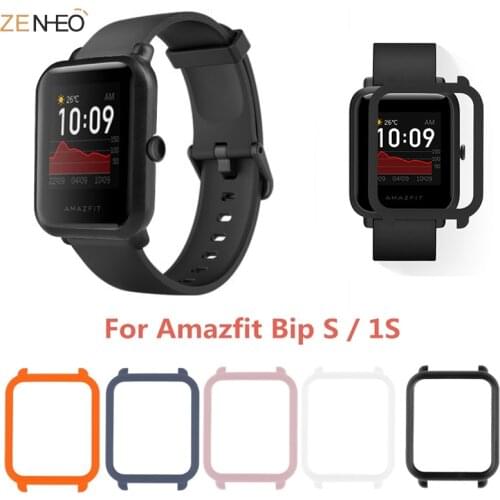 PC Protective Case Cover For Amazfit Bip S Smart Watch Protective Shell For Xiaomi Huami Amazfit Bip Lite 1S Protector Frame