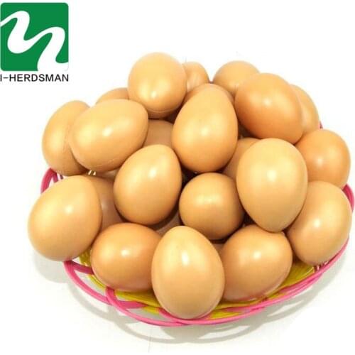 10 Products Simulation chicken Egg Children Painting Easter Colored eggs Hollow Hatching eggs Free shipping