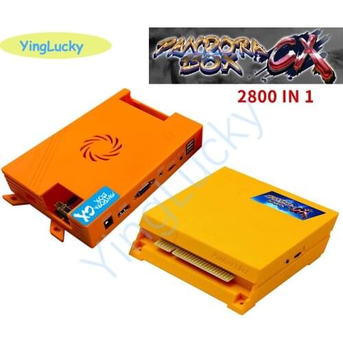 2021 new pandora box cx jamma board 2800 games in 1 original arcade version same game progress 720P 3D CRT output