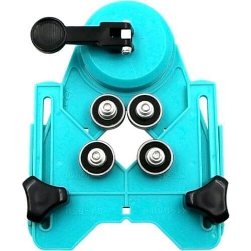 256*140mm Adjustable 4-83mm Diamond Opening Drill Bit Tile Glass Hole Locator Saw Core Bit Guide Glass Openings Locator