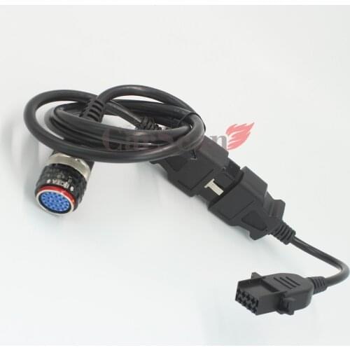 8pin / FCI Cable Vocom 88890306 with vocom 88890304 OBD2 Cable for volvo Vocom 88890300 vocom ii 88894000 truck diagnostic tool