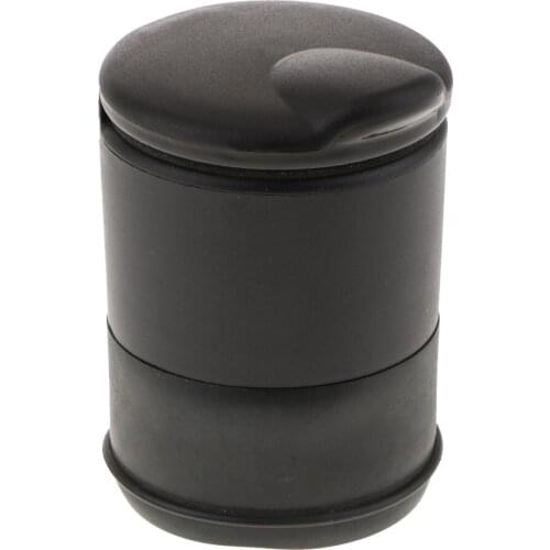 Car Cigarette Ashtray with Blue LED Light Indicator Smokeless for Most Car Cup Holder